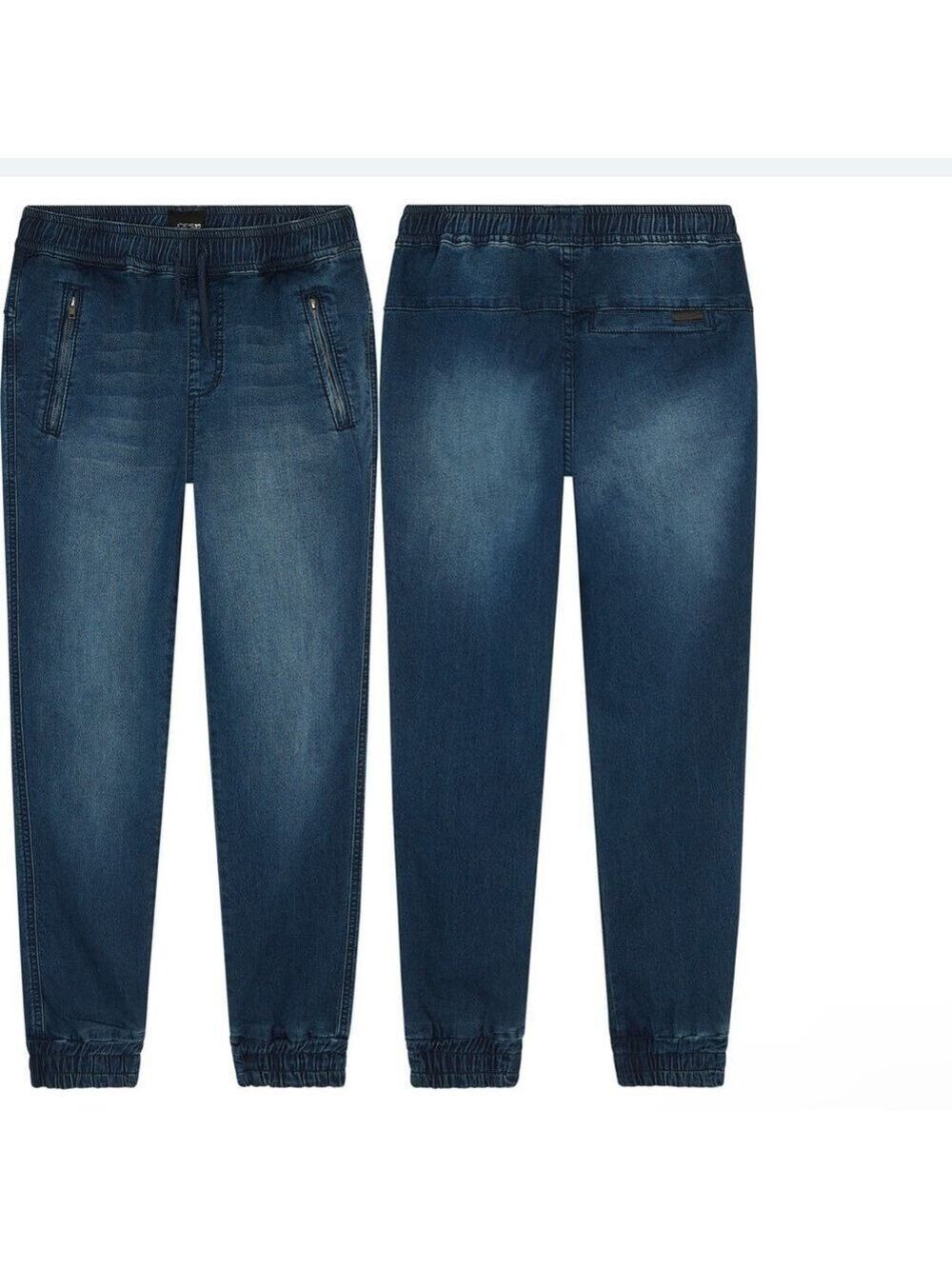 Jogger slim fit knit jeans